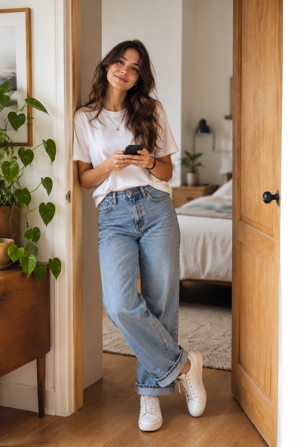 Pessoa oferecendo um quarto disponível em seu apartamento